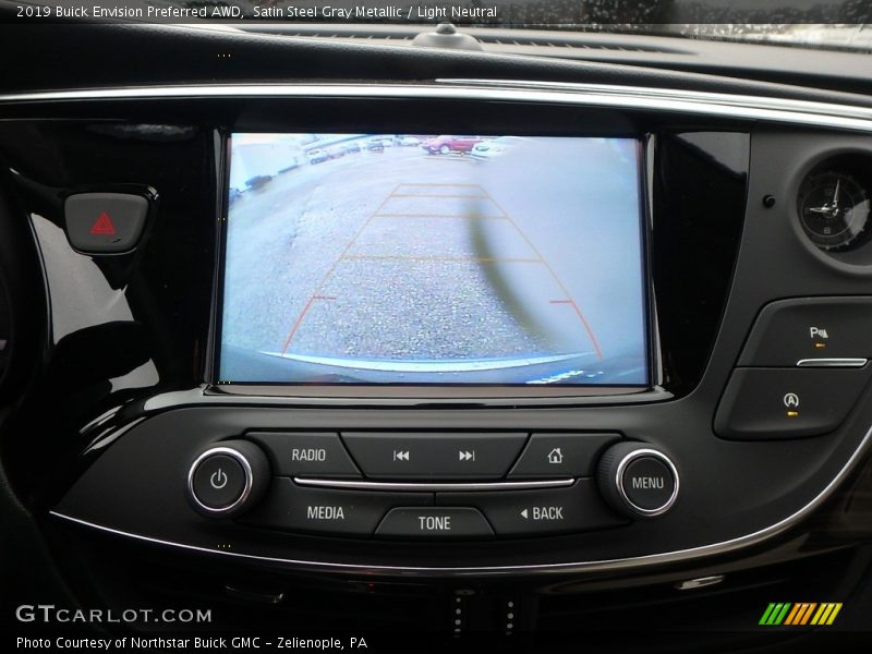 Satin Steel Gray Metallic / Light Neutral 2019 Buick Envision Preferred AWD