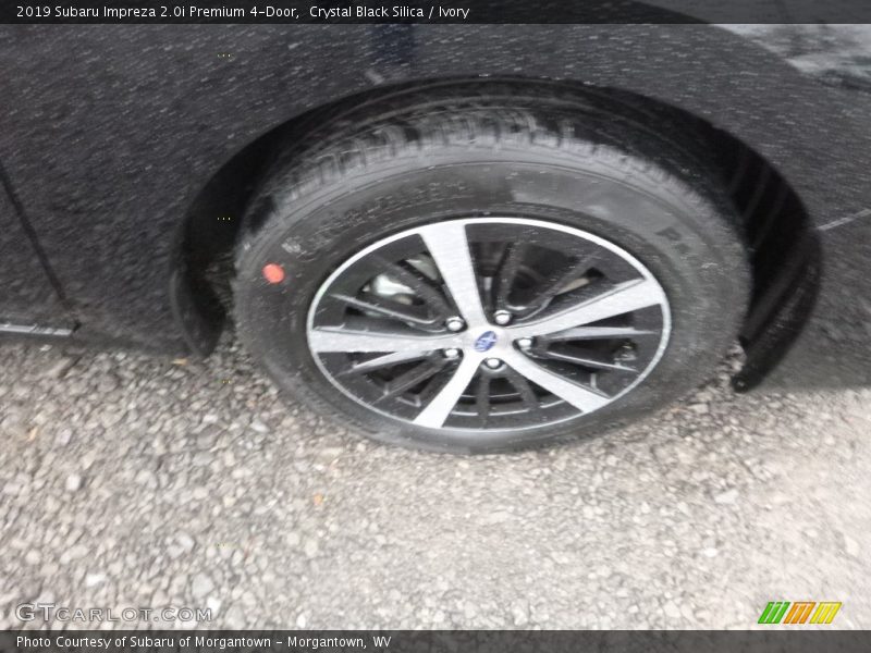 Crystal Black Silica / Ivory 2019 Subaru Impreza 2.0i Premium 4-Door