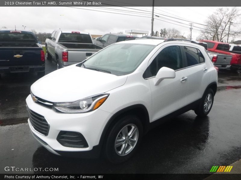 Summit White / Jet Black 2019 Chevrolet Trax LT AWD
