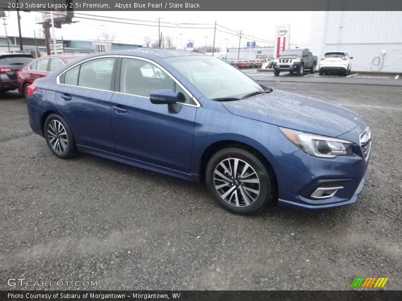 Abyss Blue Pearl / Slate Black 2019 Subaru Legacy 2.5i Premium