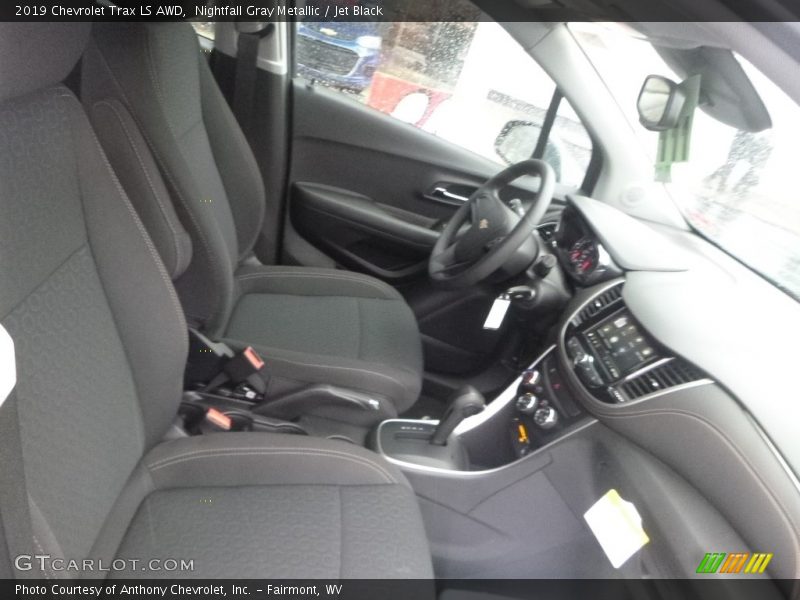 Nightfall Gray Metallic / Jet Black 2019 Chevrolet Trax LS AWD