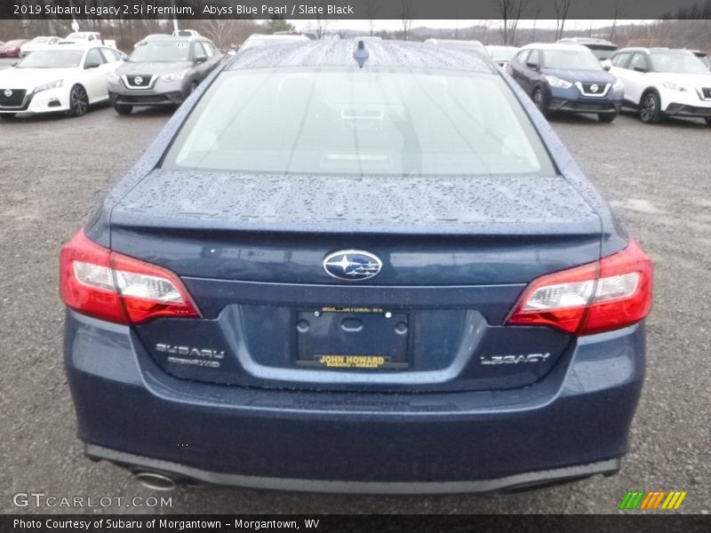 Abyss Blue Pearl / Slate Black 2019 Subaru Legacy 2.5i Premium