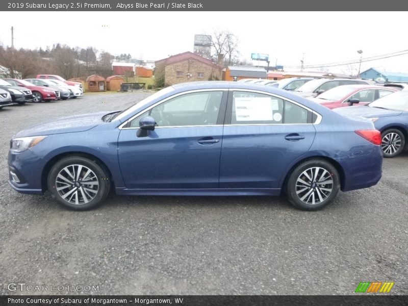 Abyss Blue Pearl / Slate Black 2019 Subaru Legacy 2.5i Premium