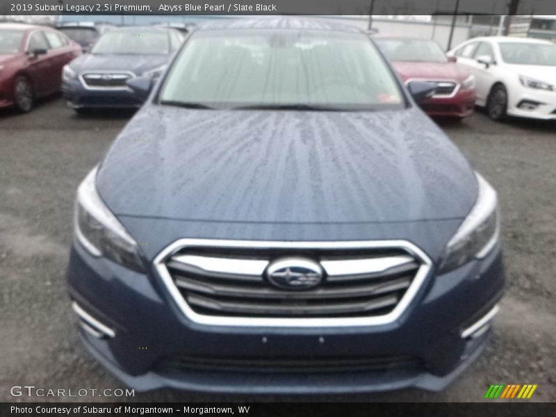 Abyss Blue Pearl / Slate Black 2019 Subaru Legacy 2.5i Premium