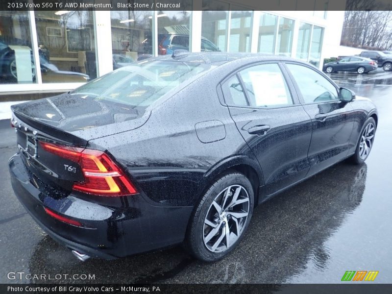 Black Stone / Charcoal 2019 Volvo S60 T6 AWD Momentum