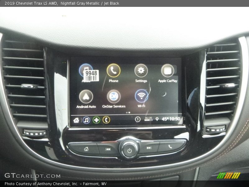 Nightfall Gray Metallic / Jet Black 2019 Chevrolet Trax LS AWD