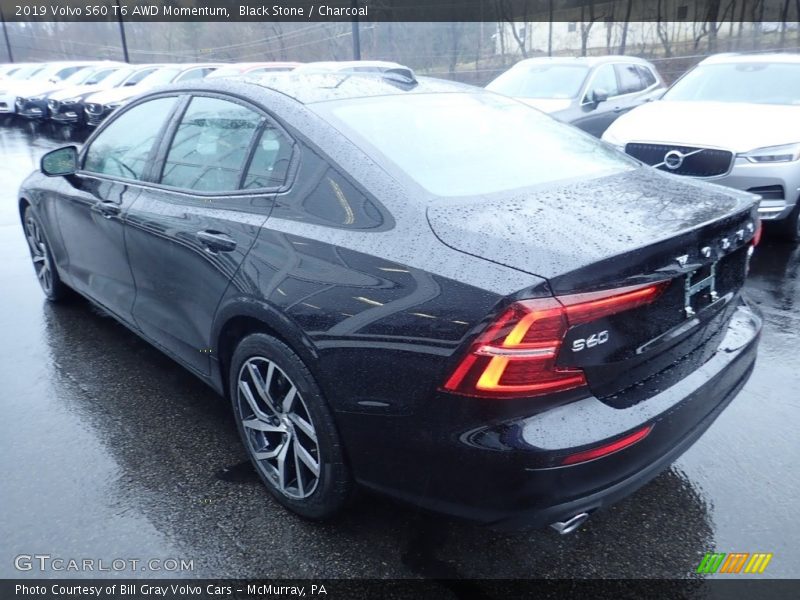 Black Stone / Charcoal 2019 Volvo S60 T6 AWD Momentum