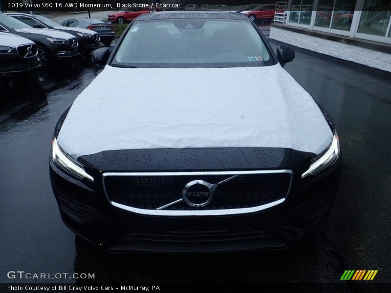 Black Stone / Charcoal 2019 Volvo S60 T6 AWD Momentum