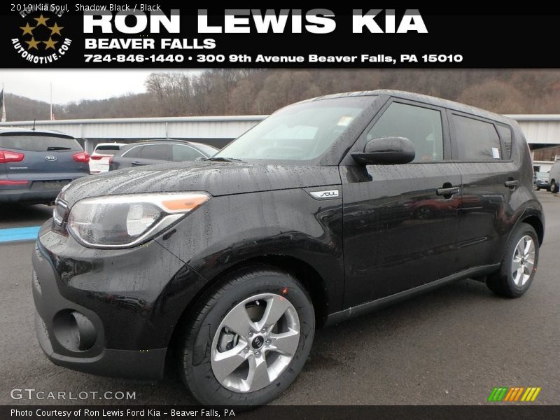 Shadow Black / Black 2019 Kia Soul