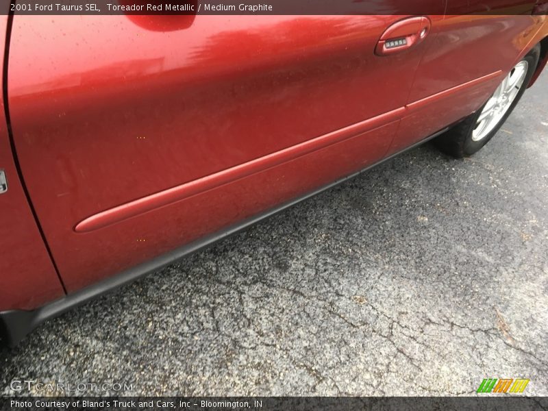 Toreador Red Metallic / Medium Graphite 2001 Ford Taurus SEL