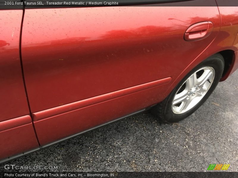 Toreador Red Metallic / Medium Graphite 2001 Ford Taurus SEL