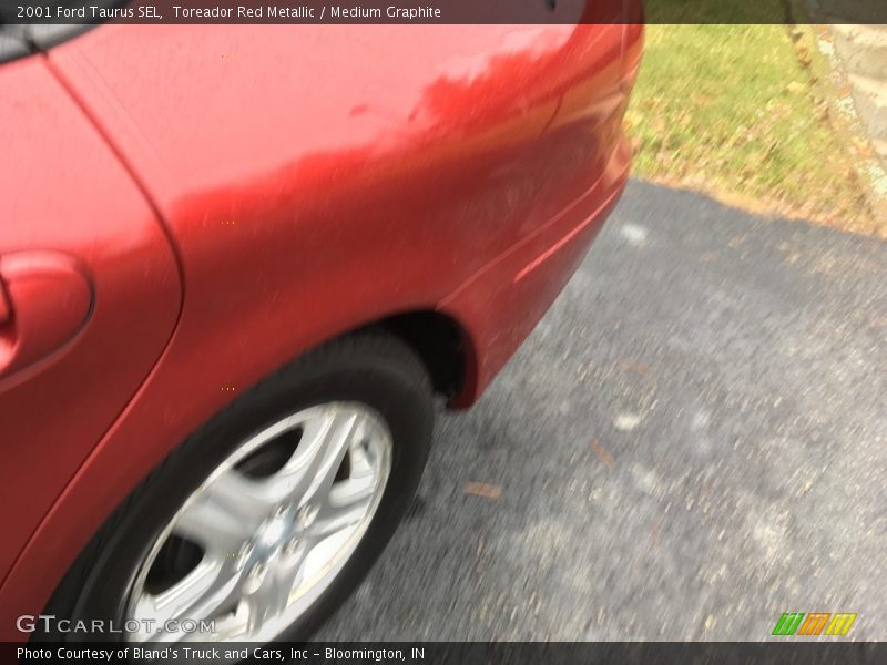 Toreador Red Metallic / Medium Graphite 2001 Ford Taurus SEL