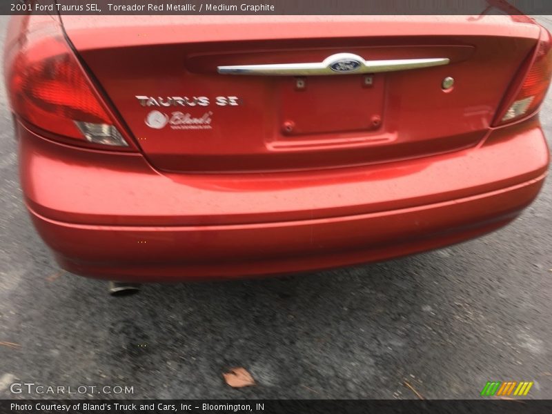 Toreador Red Metallic / Medium Graphite 2001 Ford Taurus SEL