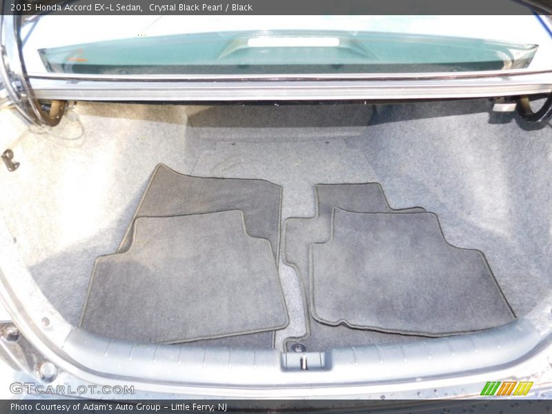 Crystal Black Pearl / Black 2015 Honda Accord EX-L Sedan