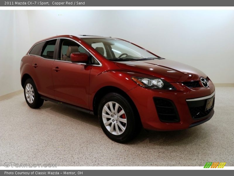 Copper Red / Sand 2011 Mazda CX-7 i Sport