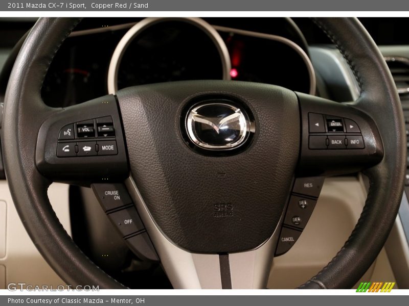 Copper Red / Sand 2011 Mazda CX-7 i Sport