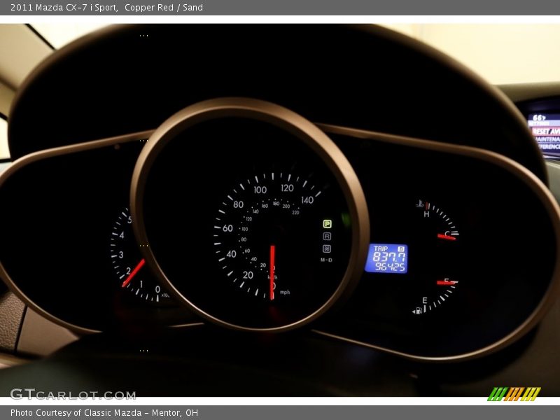 Copper Red / Sand 2011 Mazda CX-7 i Sport