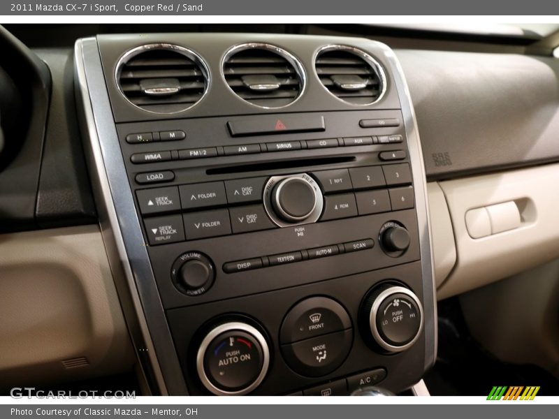 Copper Red / Sand 2011 Mazda CX-7 i Sport