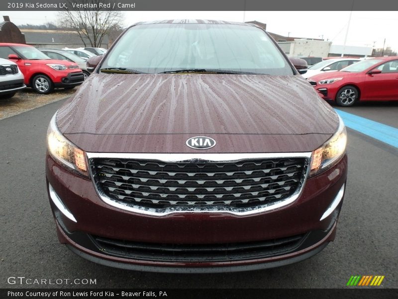 Venetian Red / Camel 2019 Kia Sedona LX