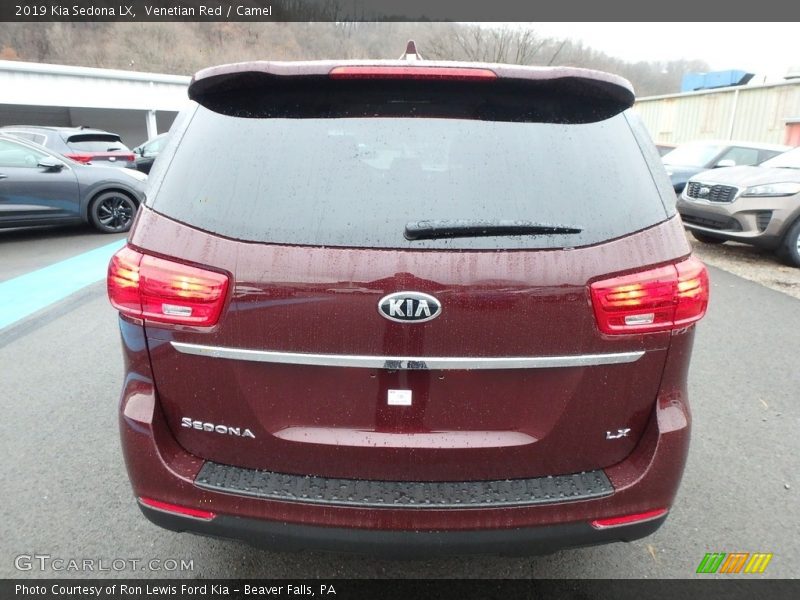 Venetian Red / Camel 2019 Kia Sedona LX