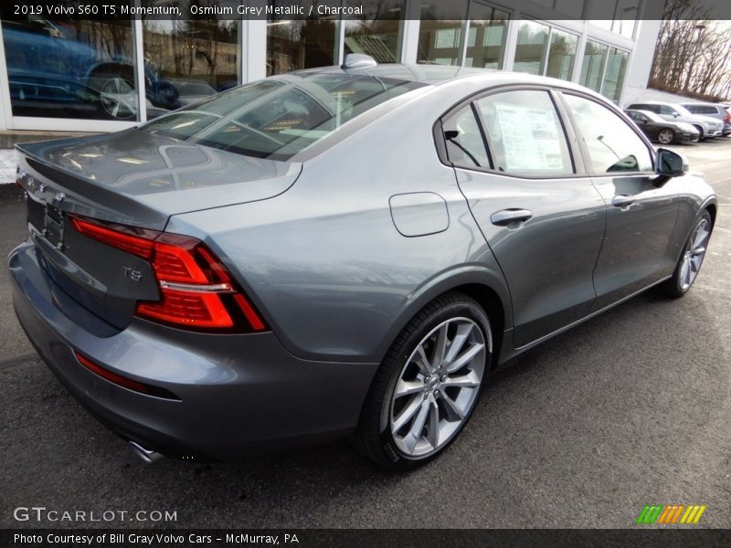 Osmium Grey Metallic / Charcoal 2019 Volvo S60 T5 Momentum