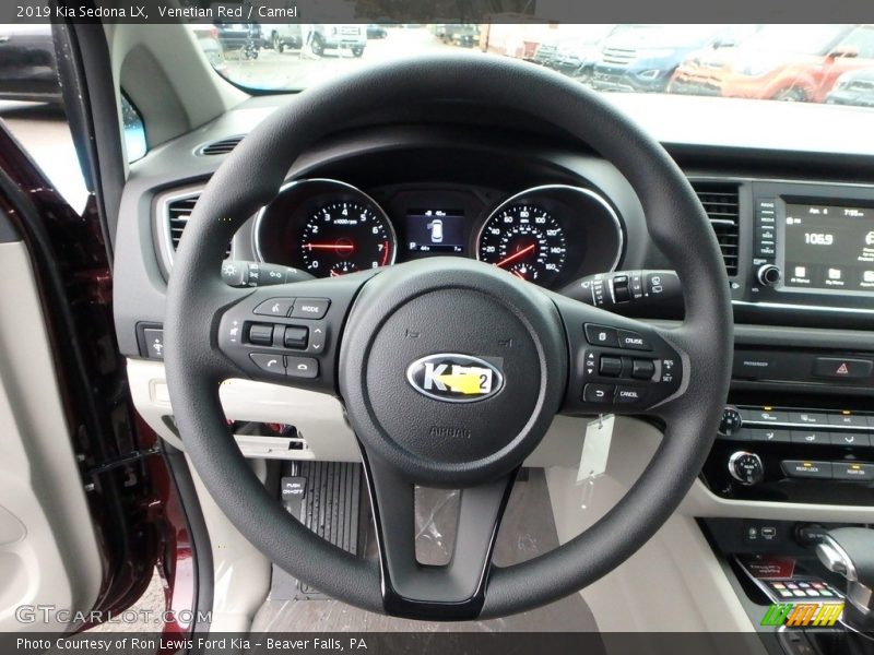  2019 Sedona LX Steering Wheel