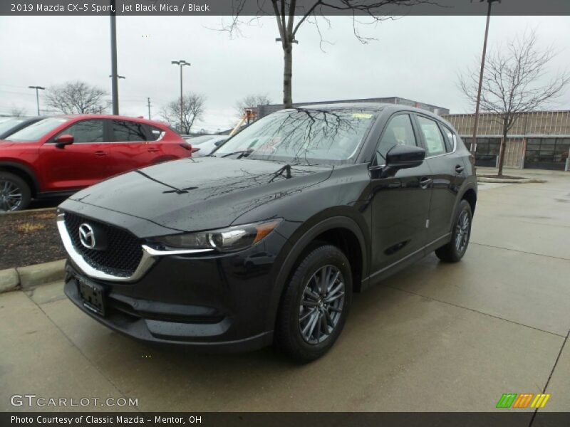 Jet Black Mica / Black 2019 Mazda CX-5 Sport