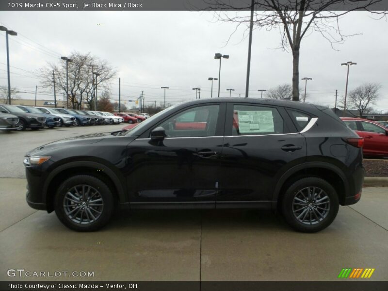 Jet Black Mica / Black 2019 Mazda CX-5 Sport