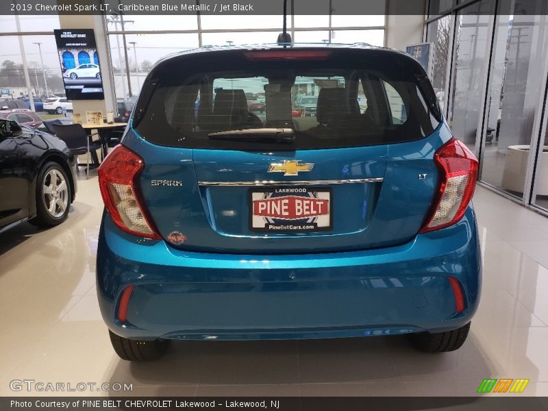 Caribbean Blue Metallic / Jet Black 2019 Chevrolet Spark LT
