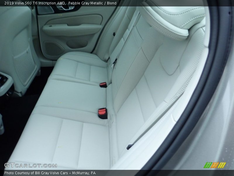 Rear Seat of 2019 S60 T6 Inscription AWD