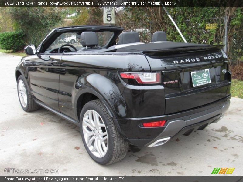 Santorini Black Metallic / Ebony 2019 Land Rover Range Rover Evoque Convertible HSE Dynamic