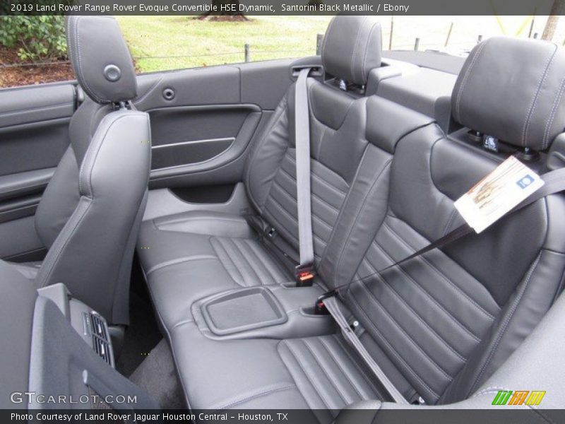 Rear Seat of 2019 Range Rover Evoque Convertible HSE Dynamic