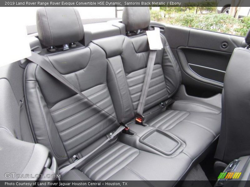 Rear Seat of 2019 Range Rover Evoque Convertible HSE Dynamic