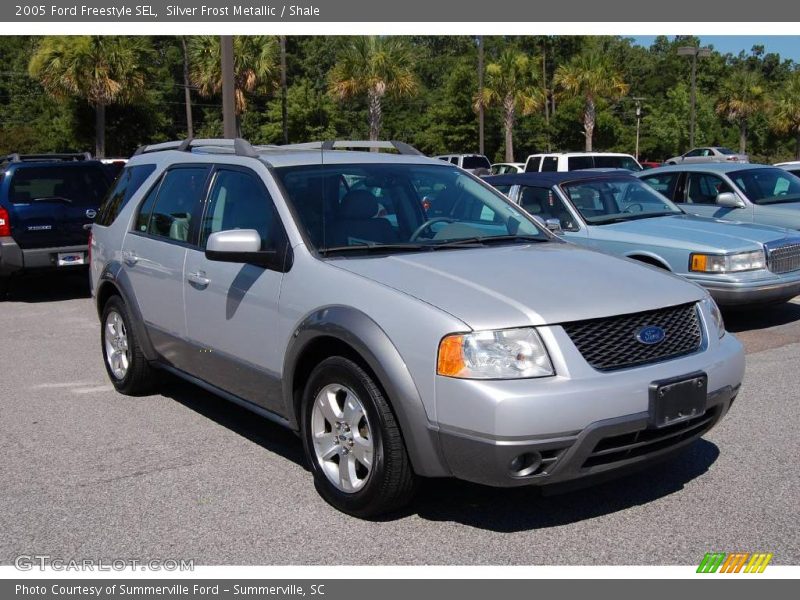 Silver Frost Metallic / Shale 2005 Ford Freestyle SEL