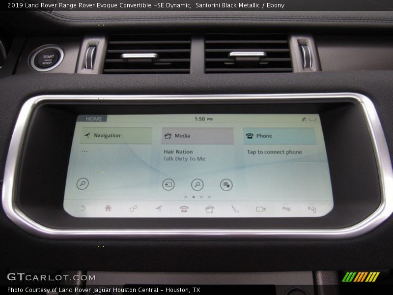 Santorini Black Metallic / Ebony 2019 Land Rover Range Rover Evoque Convertible HSE Dynamic