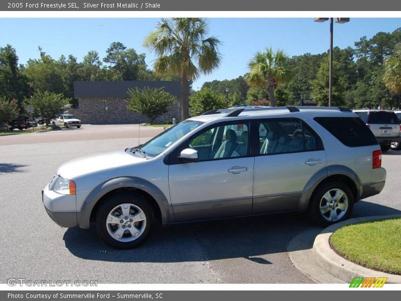 Silver Frost Metallic / Shale 2005 Ford Freestyle SEL