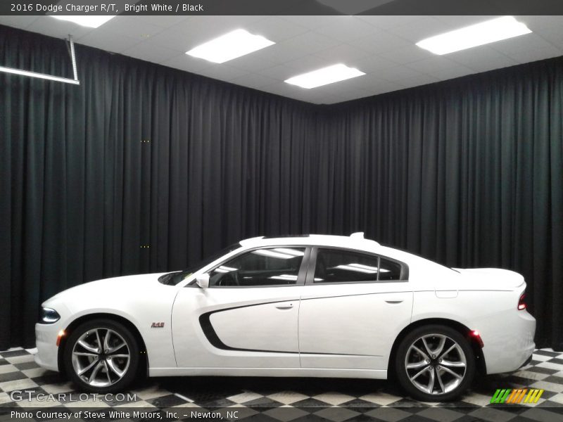 Bright White / Black 2016 Dodge Charger R/T
