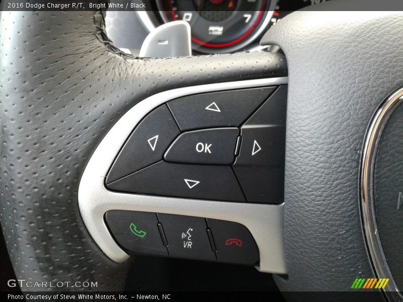 Bright White / Black 2016 Dodge Charger R/T