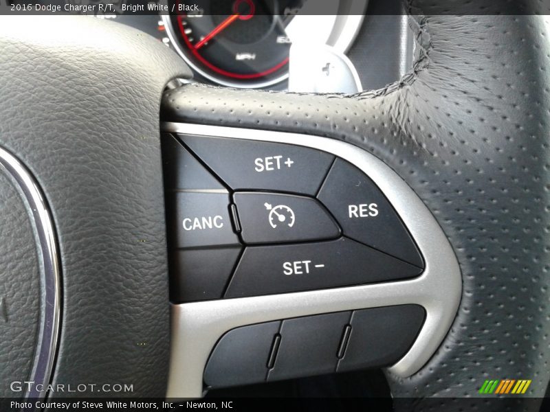Bright White / Black 2016 Dodge Charger R/T