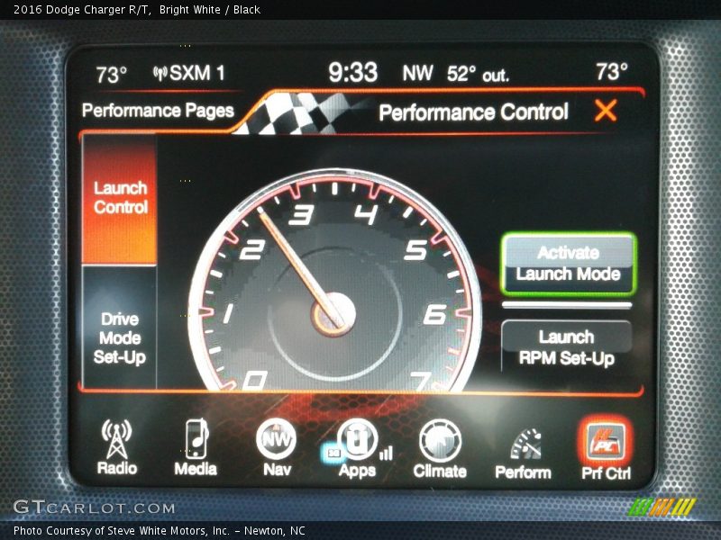 Bright White / Black 2016 Dodge Charger R/T