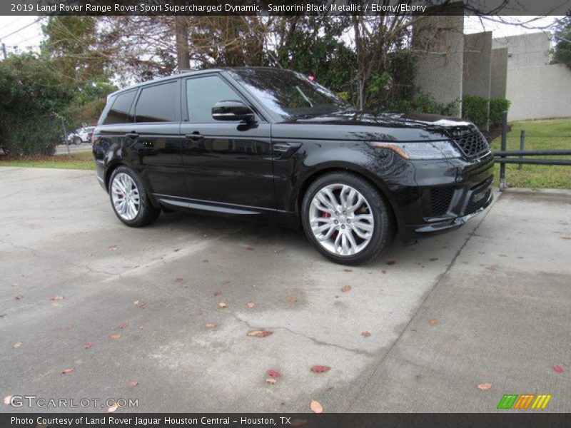 Santorini Black Metallic / Ebony/Ebony 2019 Land Rover Range Rover Sport Supercharged Dynamic