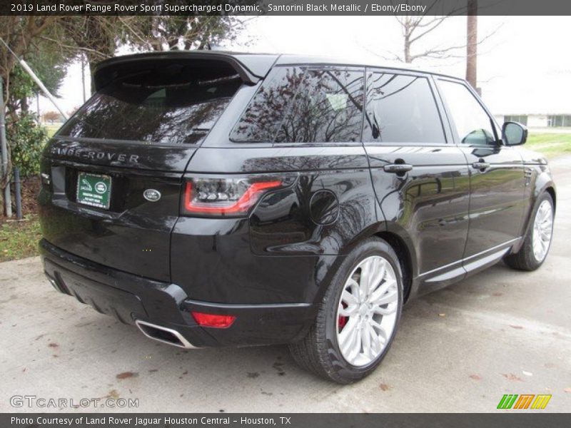 Santorini Black Metallic / Ebony/Ebony 2019 Land Rover Range Rover Sport Supercharged Dynamic