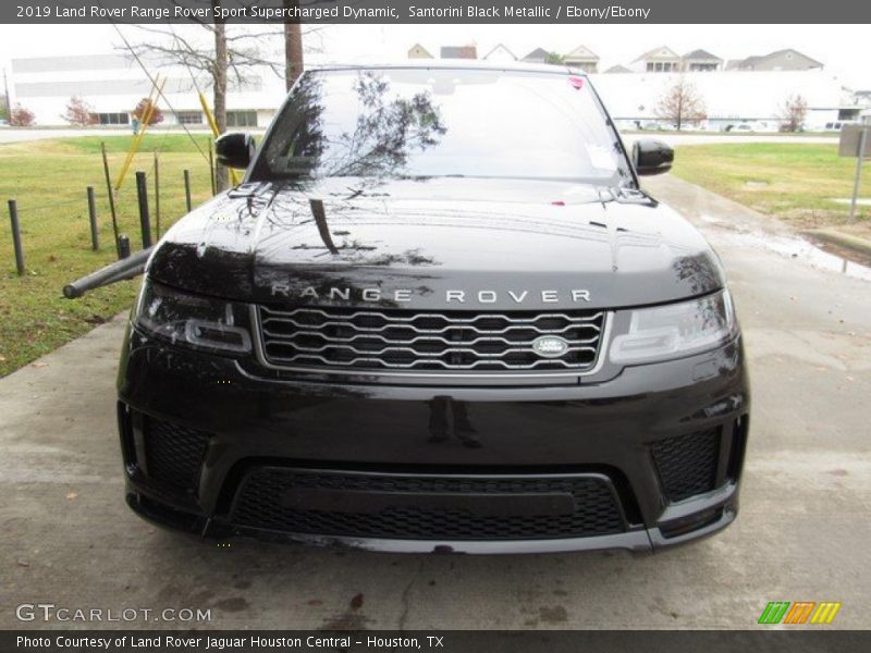 Santorini Black Metallic / Ebony/Ebony 2019 Land Rover Range Rover Sport Supercharged Dynamic