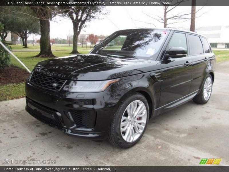 Santorini Black Metallic / Ebony/Ebony 2019 Land Rover Range Rover Sport Supercharged Dynamic
