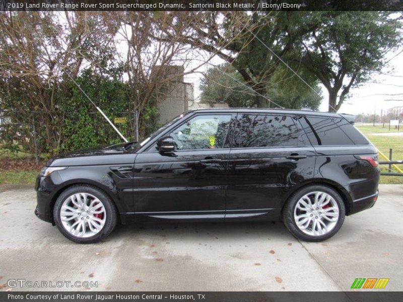 Santorini Black Metallic / Ebony/Ebony 2019 Land Rover Range Rover Sport Supercharged Dynamic