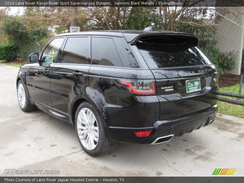 Santorini Black Metallic / Ebony/Ebony 2019 Land Rover Range Rover Sport Supercharged Dynamic