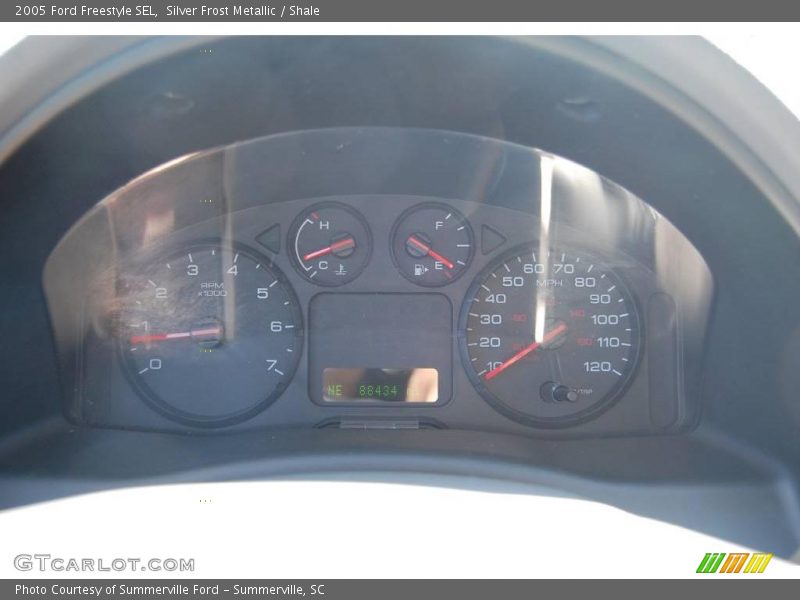 Silver Frost Metallic / Shale 2005 Ford Freestyle SEL