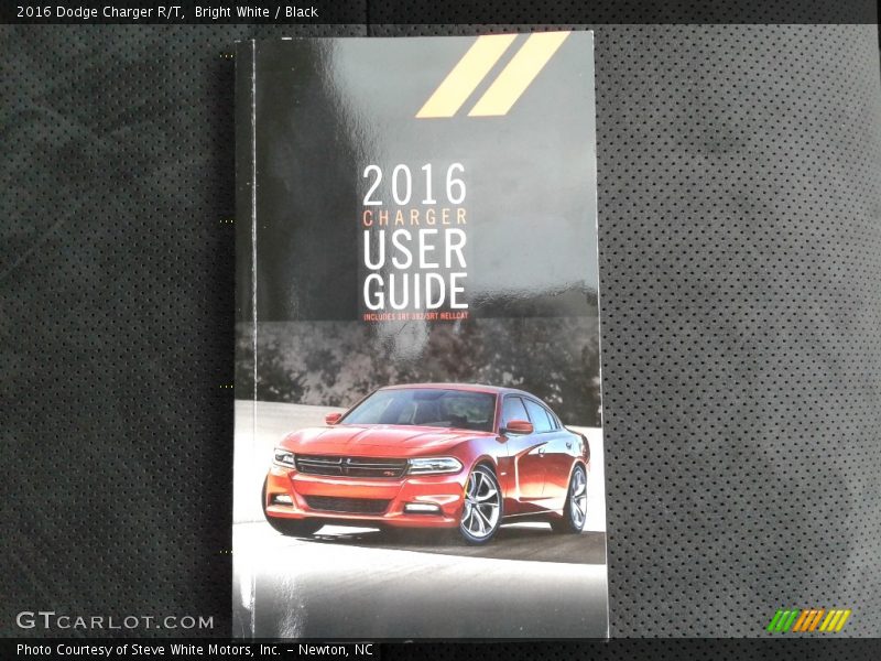 Bright White / Black 2016 Dodge Charger R/T