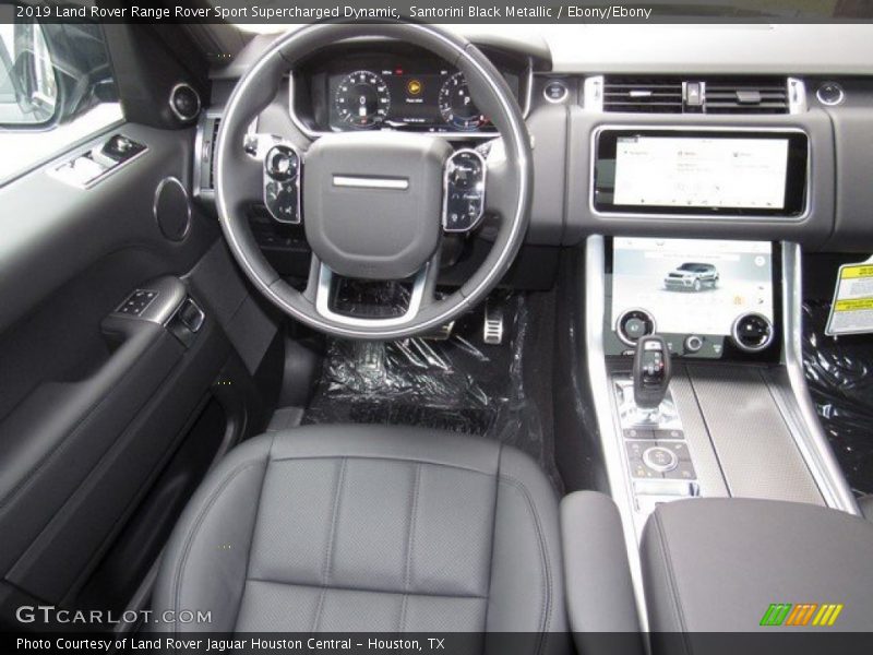 Santorini Black Metallic / Ebony/Ebony 2019 Land Rover Range Rover Sport Supercharged Dynamic