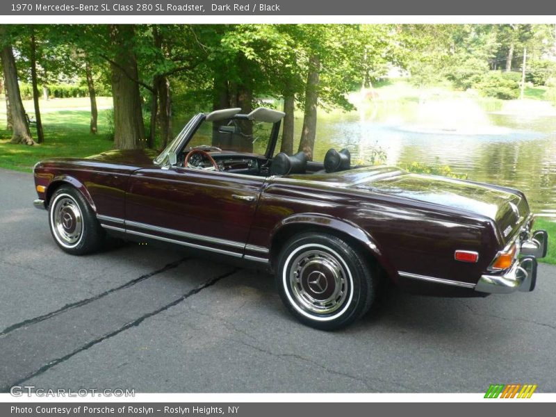 Dark Red / Black 1970 Mercedes-Benz SL Class 280 SL Roadster